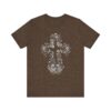 8173034366145344259_2048.jpeg Floral Cross Tee | Botanical Cross Shirt