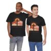 Seek Him First cross sunset Tee | Christian faith shirt
