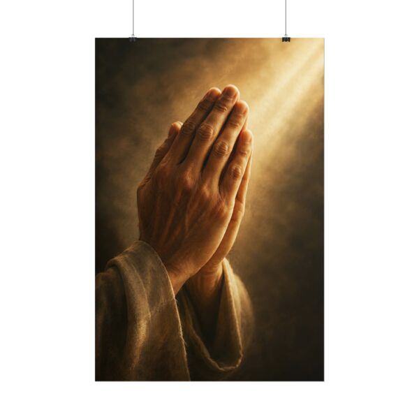 828729830948257019_2048.jpeg Praying Hands Canvas Print, Christian Wall Art, Religious Home Decor, Prayer Room Poster, Faith and Grace Scripture Art