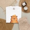 Comfort Colors® Meditating Bear with Orange Slice T-Shirt | Be Still and Know, Bible Verse Shirt, Religious Women