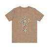 Floral Cross tee | T-Shirt, Christian floral cross design