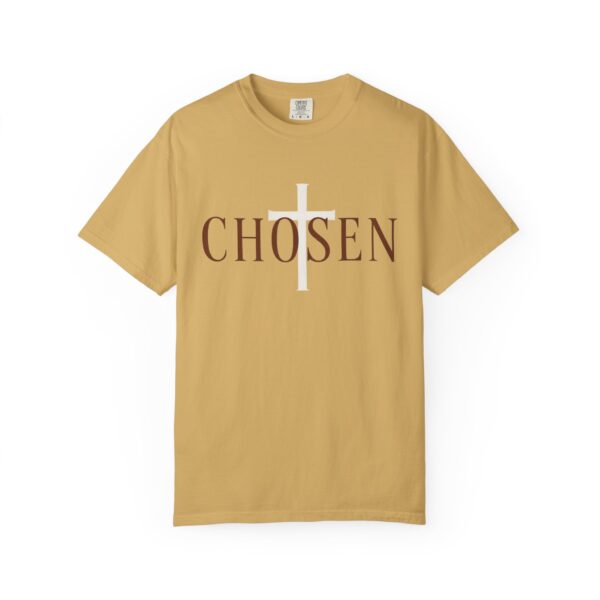 Comfort Colors® Chosen cross T-Shirt | Christian faith tee, religious scripture design