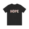 Floral HOPE lettering tee | Inspirational shirt, pastel floral print