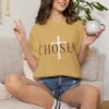 Comfort Colors® Chosen cross T-Shirt | Christian faith tee, religious scripture design