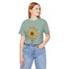 Sunflower Bouquet Isaiah 40:8 T-Shirt | Floral Scripture Tee