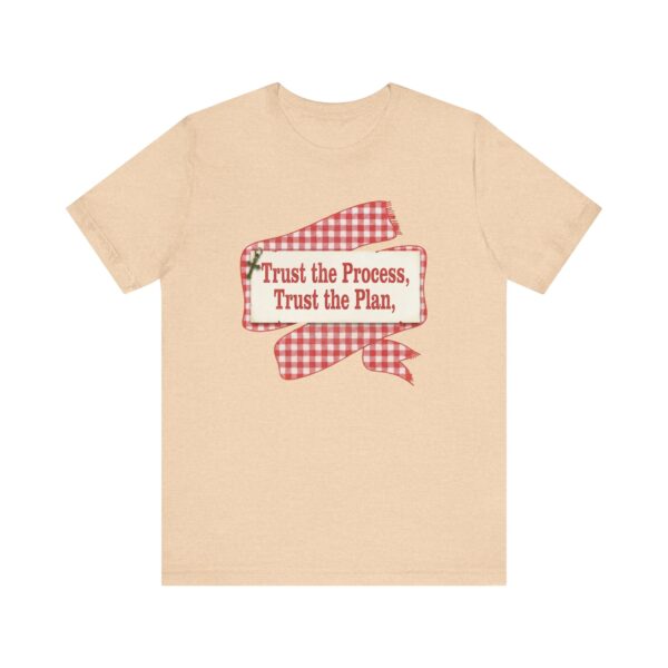 9413014967024072910_2048.jpeg Trust the Process Trust the Plan tee | Red Gingham Ribbon Graphic T-Shirt