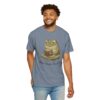 9528703233020176810_2048.jpeg Comfort Colors® Reading Frog Illustration T-Shirt | Slow Down Trust God, Cute Frog Bible Verse